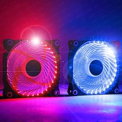 DARK DKCCFB122R 12cm Ultra Bright 33x Kırmızı LED Kasa Fanı