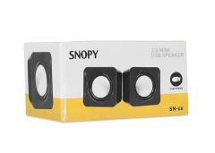 SNOPY USB2.0 1+1 Siyah Hoparlör SN-66-SIYAH