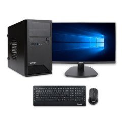Technopc Pro Pc H110 Intel Core i5-7400 4GB 1TB HDD DWR Win10Pro Masaüstü Set