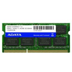 ADATA 4 GB 1600MHz DDR3 Value Notebook Kutusuz RAM