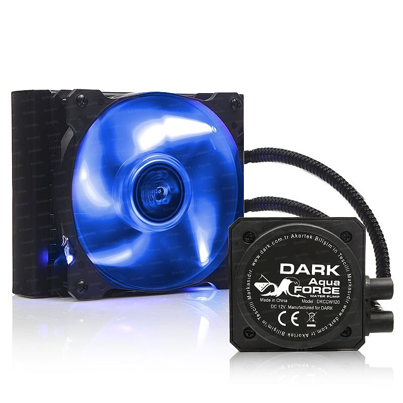 DARK DKCCW120 Aquaforce 2x12cm Fan Sıvı Soğutma Intel,AMD İşlemci Soğutucu