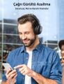 TAOTRONICS TT-BH1121 40 mm Sürücülü Kafaüstü Bluetooth Kulaklık 20 Saat Müzik BT 5.3 Siyah