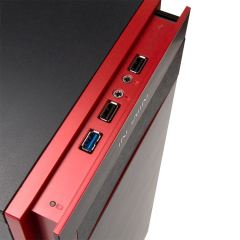 INWIN 703-ATX-PSU 850W Powerlı Pencereli ATX Siyah,Kırmızı Alüminyum Kasa
