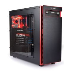 INWIN 703-ATX-PSU 850W Powerlı Pencereli ATX Siyah,Kırmızı Alüminyum Kasa