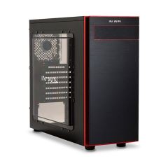 INWIN 703-ATX-PSU 850W Powerlı Pencereli ATX Siyah,Kırmızı Alüminyum Kasa
