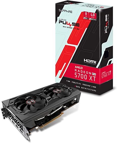 SAPPHIRE 11293-09-20G AMD Radeon RX5700XT BE 8GB 256Bit DDR6 PCI-E 4.0 Ekran Kartı