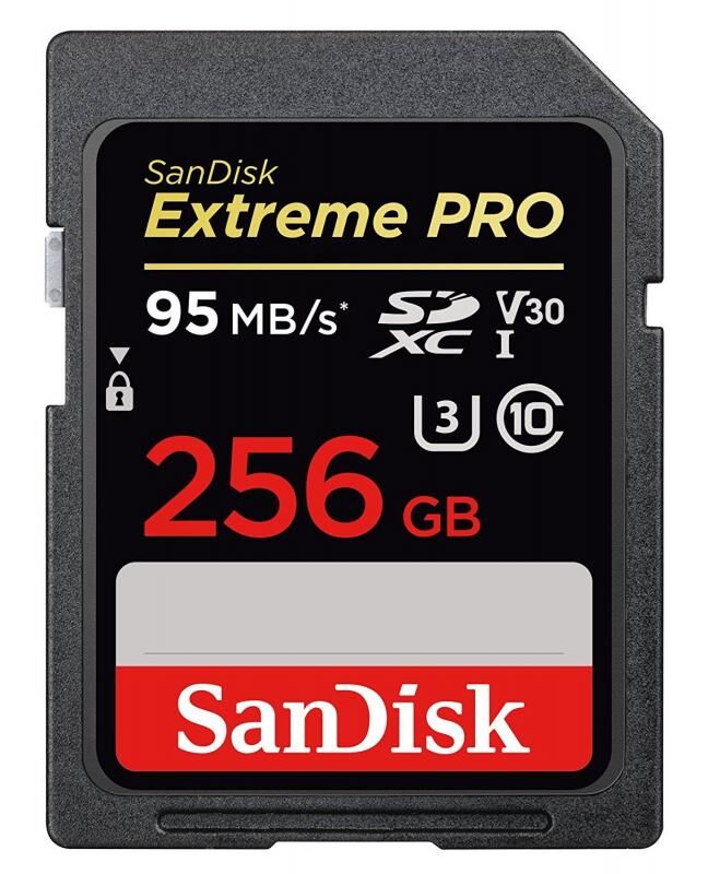 SANDISK SDSDXXG-256G-GN4IN 256GB Extreme Pro SDHC 95MB Class 10 SD-MMC Kart