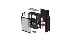 DEEPCOOL CC560-V2-ARGB CC560 Version 2 Mid-Tower Case ARGB