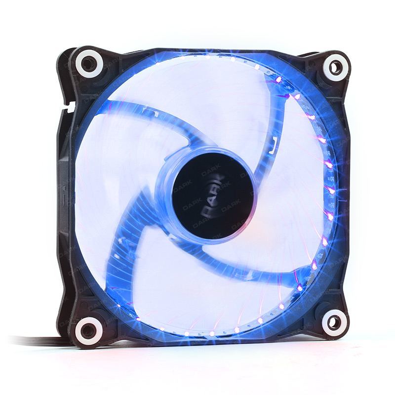 DARK DKCCFB122B 12cm Ultra Bright 33x Mavi LED Kasa Fanı