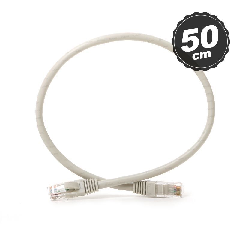 DARK DK-CB-NT6U50G Cat6 0.5m UTP Awg 24/7 Bakır Gri Network Kablosu