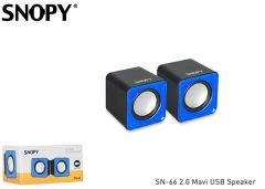 SNOPY USB2.0 1+1 Mavi Hoparlör SN-66-M