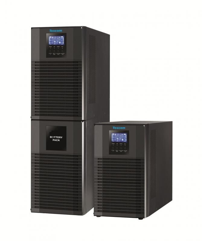 TESCOM Online Teos-10KVA 4-10 Dk 16x9AH Akülü UPS