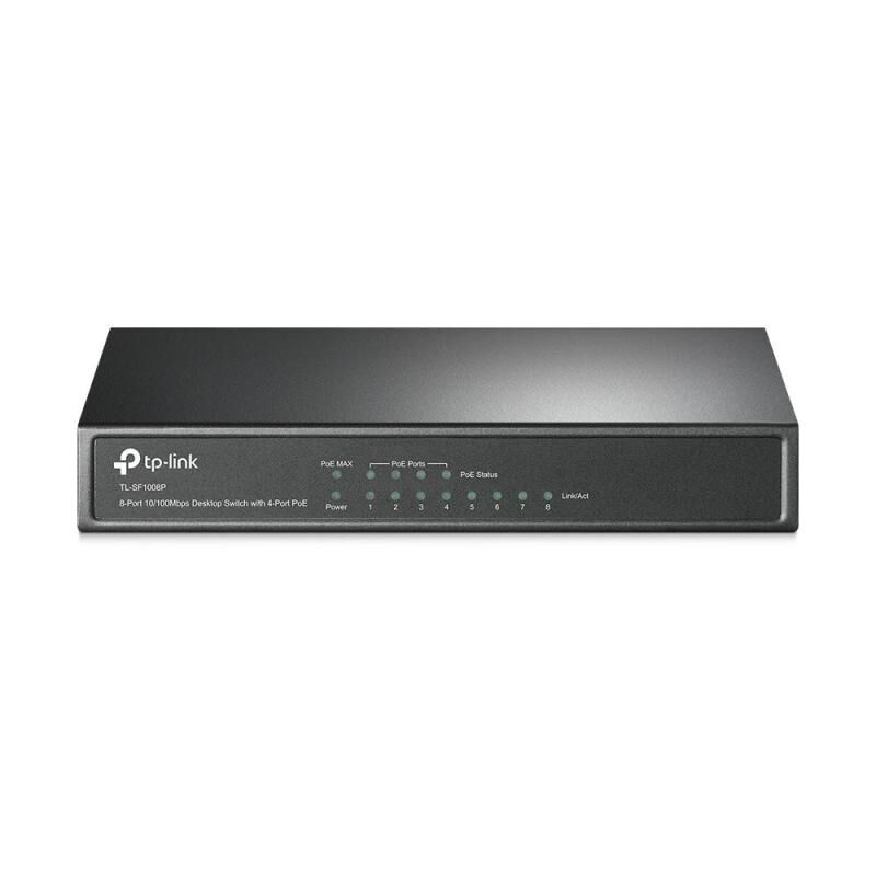 TP-LINK TL-SF1008P 10/100Mbps 8xPort Tak-Kullan PoE Destekli Switch