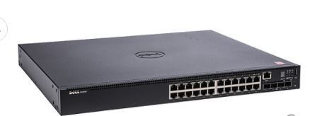 DELL DNN1524P N1524, PoE+ 24x 1GbE + 4x 10GbE SFP+