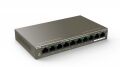 TENDA TEF1110P-8-102W 10 Port 10/100 PoE Switch 8+2 Uplink Port