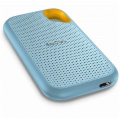 SanDisk Extreme PRTL SSD 1050MB/s R, 1000MB/s W,PC,MAC  Smartphone Compatiable,2TB Sky Blue color