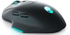 DELL 545-BBFB Alienware Wireless Gaming Mouse - AW620M Dark Side of the Moon