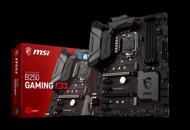 MSI Intel B250 1151 DDR4 2440MHz DVI,HDMI Gaming Anakart MSIB250GAMINGM3