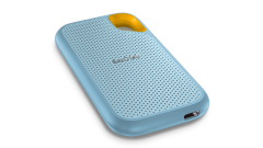 SanDisk Extreme PRTL SSD 1050MB/s R, 1000MB/s W,PC,MAC  Smartphone Compatiable,2TB Sky Blue color