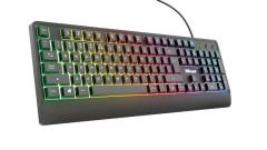 TRUST 23761 ZIVA Rainbow LED Işıklı Kablolu USB Gaming Klavye