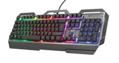 TRUST 23760 GXT856 Torac Illuminated Oyuncu Klavye