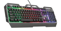TRUST 23760 GXT856 Torac Illuminated Oyuncu Klavye