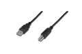 ASSMANN AK-300102-018-S 1.8m USB2.0 Tip A-B M/M USB Bağlantı Kablosu