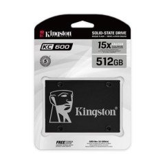 Kingston KC600 512GB 2.5'' SATA SSD (550-520MB/s)