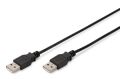 ASSMANN 1m USB2.0 Tip A M/M USB Bağlantı Kablosu AK-300101-010-S