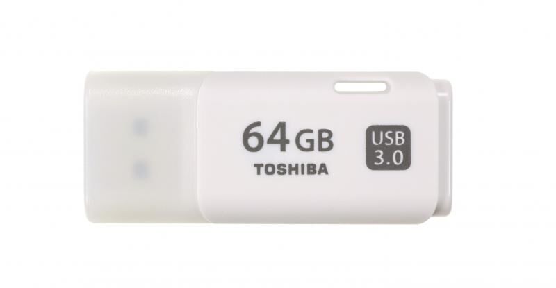 TOSHIBA THN-U301W0640E4 64GB Hayabusa USB 3.0 Beyaz USB Bellek