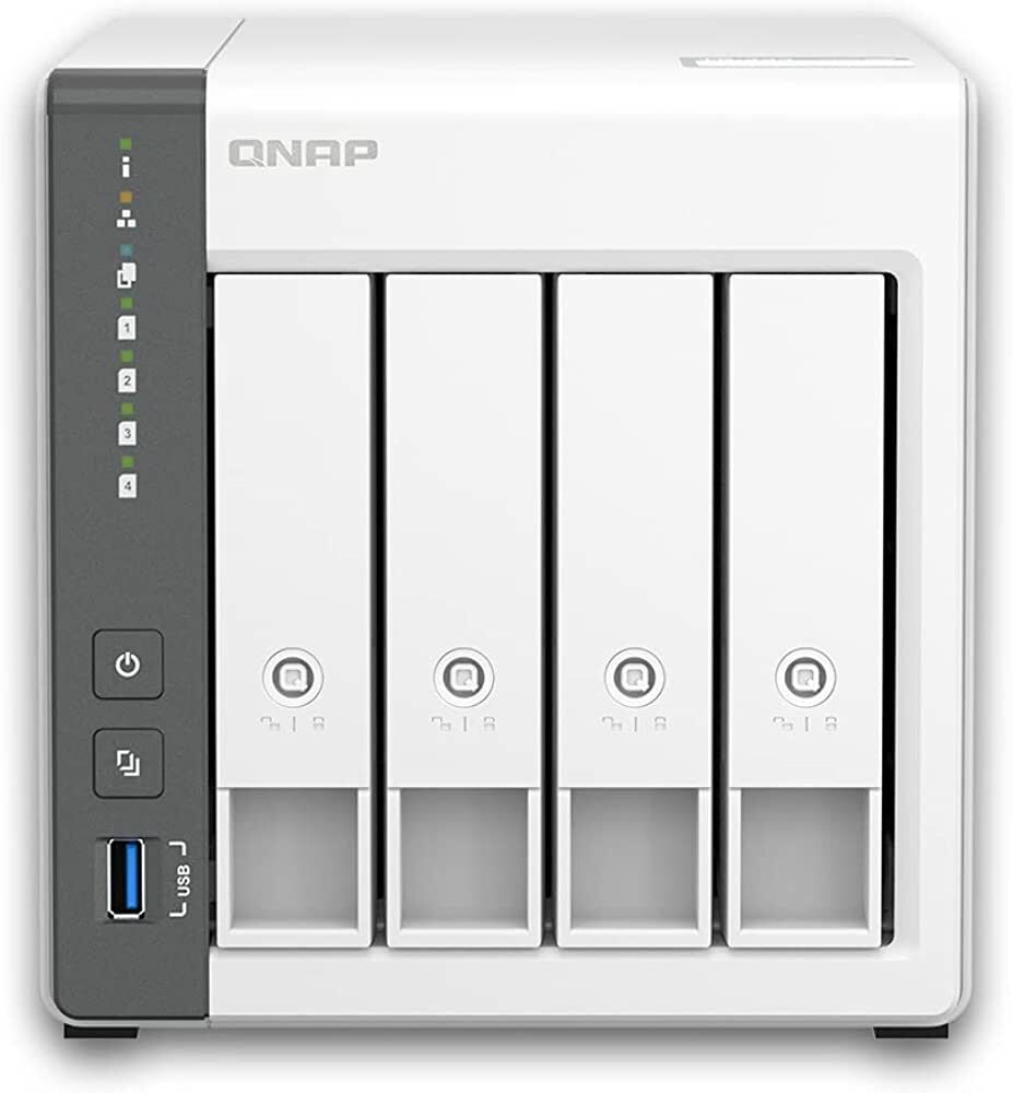 QNAP TS-433-4G 4 HDD Yuvalı 4GB Ram Tower NAS (Resmi Distribütör Garantili)