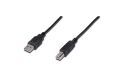 ASSMANN AK-300102-010-S 1m USB2.0 Tip A-B M/M USB Bağlantı Kablosu