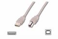 ASSMANN AK-300102-030-E 3m USB A Erkek-USB B Erkek, AWG 28 USB2.0 Kablo