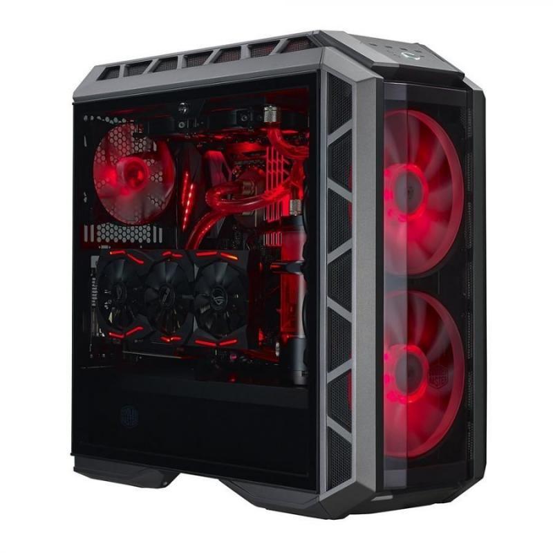 COOLERMAST Tempered Glass 2x200mm RGB Led Fanlı Super Mid Tower Gaming Kasa