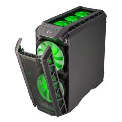 COOLERMAST Tempered Glass 2x200mm RGB Led Fanlı Super Mid Tower Gaming Kasa