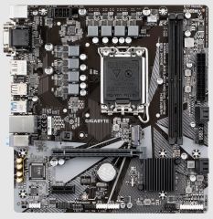 GIGABYTE H610M-S2H-DDR5 Intel® H610 Motherboard with 6+1+1 Hybrid Phases Digital VRM Design PCIe