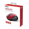 TRUST 24019 ZAYA WRL RCHRGABLE MOUSE RED