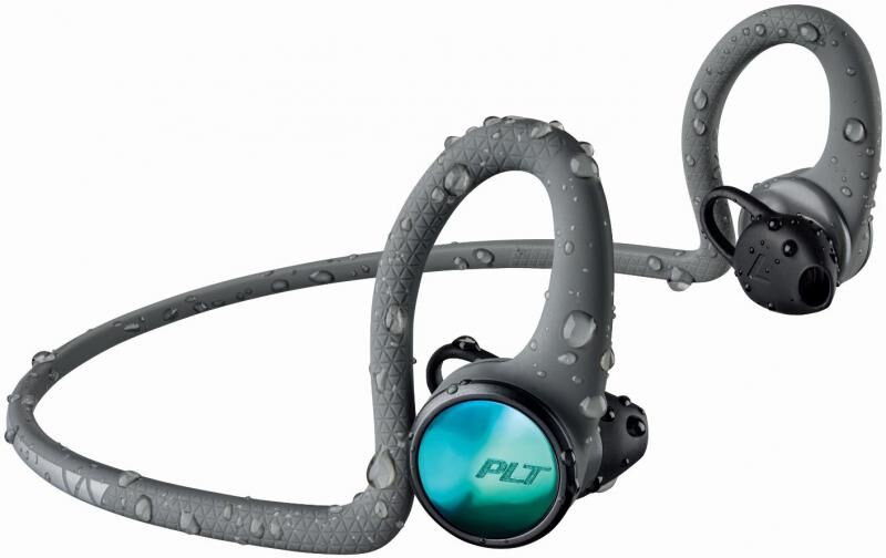 PLANTRONIC 212201-99 BackBeat Fit 2100 Ter,Su Geçirmez Gri Kablosuz Spor Kulaklık
