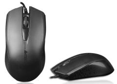 A4 TECH OP-760-USB-BLACK Kablolu USB V-Track 1000DPI Siyah Mouse