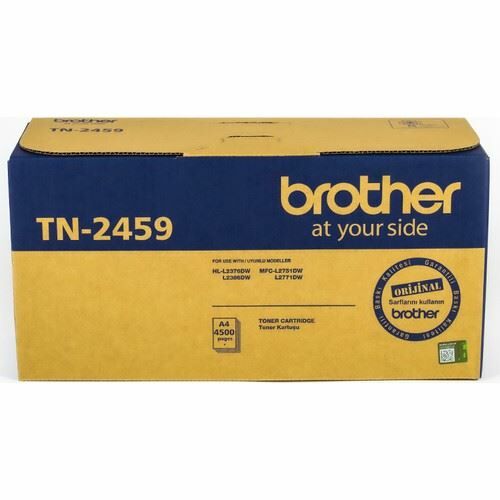 BROTHER TN-2459 Siyah Toner 4500 Sayfa