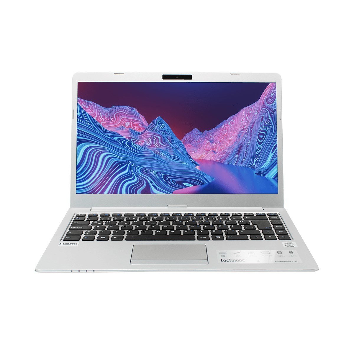 Technopc T14C.1078256F 14'' FHD i7-10510U 8/256GB SSD Freedos Notebook