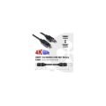 CLUB3D CAC-1360 2mt HDMI 2.0 Kablo