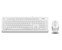 A4-Tech F1010 Beyaz USB Klavye Mouse Set - MM