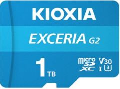 KIOXIA LMEX2L001TG2 Exceria G2 1 TB Micro SD V30 4K