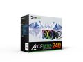 GAMEPOWER Intel 775/115X/1366/2011 AMD AM2/AM3/FM1/FM2 Uyumlu Su Soğutma ICEBERG240