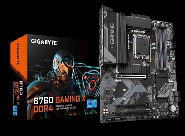 GIGABYTE B760-GAM-X-DDR4 MAB B760 GAMING X 1700 DDR4 HDMI ANAKART -  (GIGABYTE TÜRKİYE GARANTİLİ)