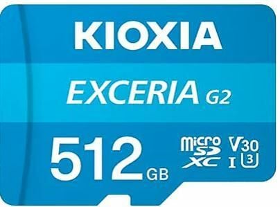 KIOXIA LMEX2L512GG2 EXCERIA G2 microSD Bellek Kartı