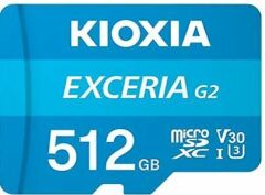 KIOXIA LMEX2L512GG2 EXCERIA G2 microSD Bellek Kartı