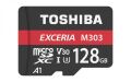 TOSHIBA 128GB Exceria Pro 98MB UHS I U3 Micro SD THN-M303R1280E2