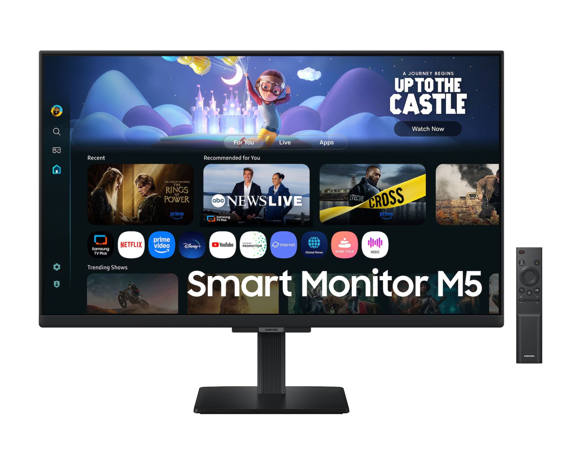 SAMSUNG LS27FM500EUXUF MON LED 27'' 1.920x1.080 4MS 60HZ SMART MONITOR M5 FLAT